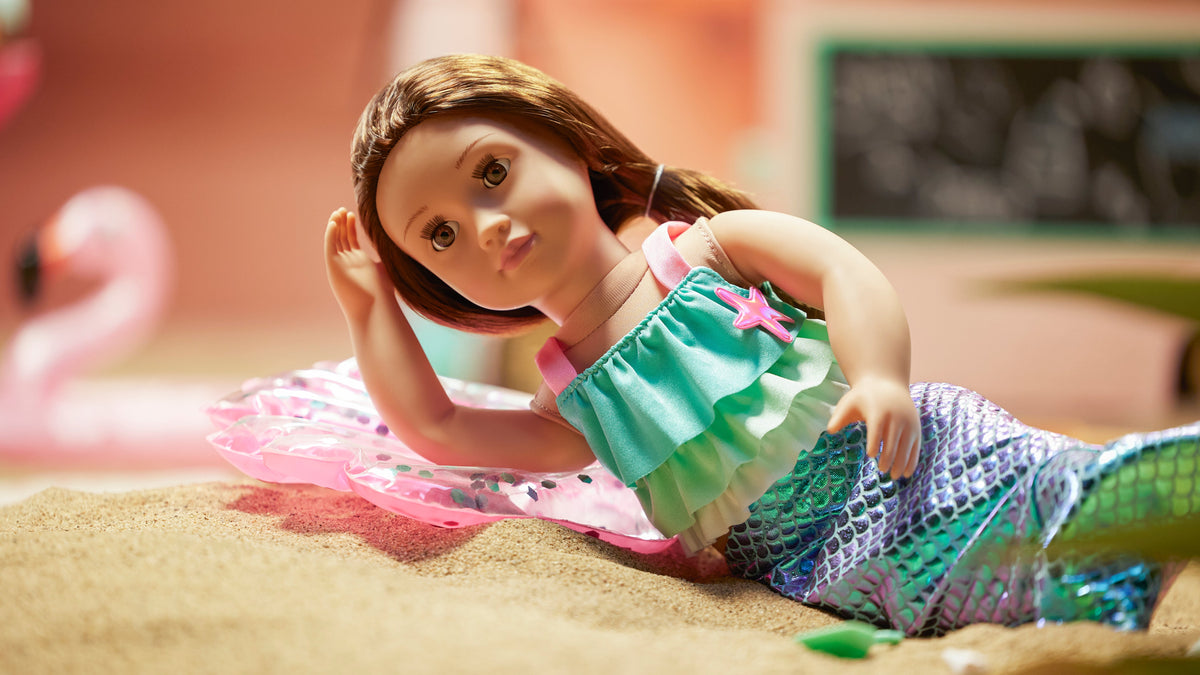 Swimwear - Swimming Costume for 46cm Dolls - Doll Clothes - Our Generation
