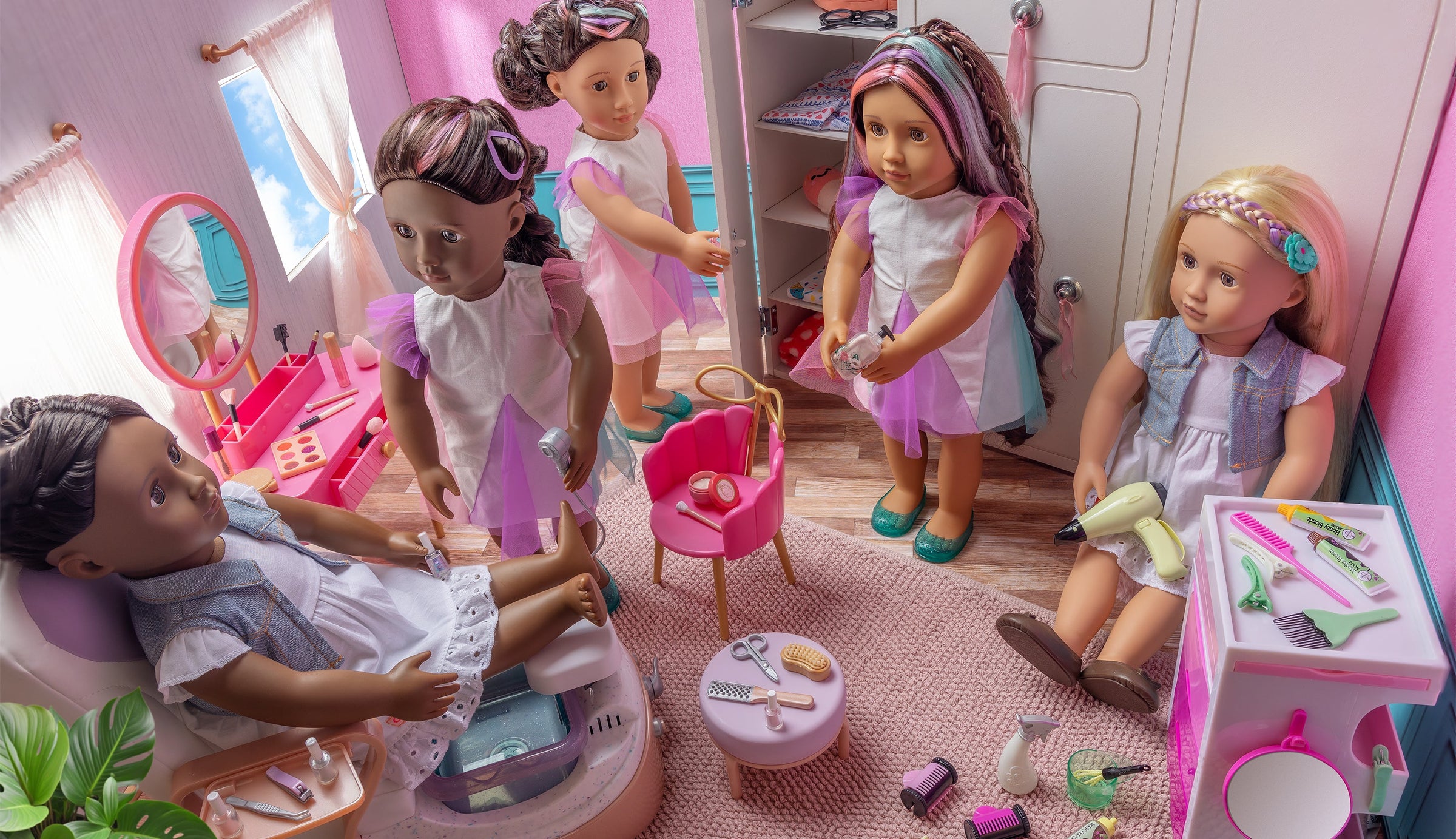 Fashion & Beauty - Fashion Dolls & Accessories - Hair Styling Accessories & Doll Fashion Accessories - Our Generation UK