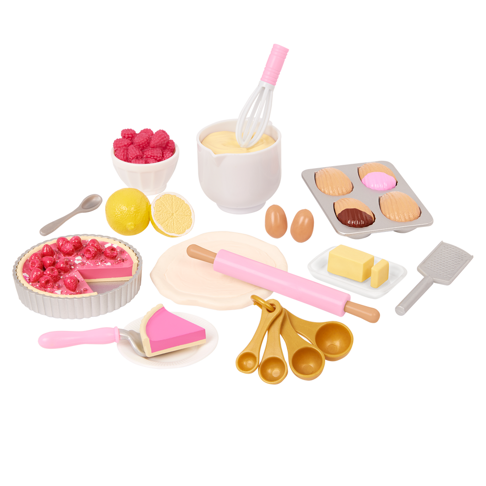 Tasty Pastry - Baking Playset for 46cm Dolls - Food Accessories for Doll - Doll Accessory - Our Generation UK