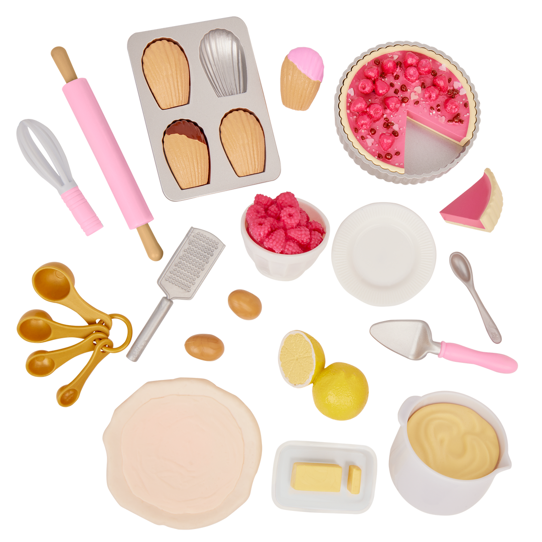 Tasty Pastry - Baking Playset for 46cm Dolls - Food Accessories for Doll - Doll Accessory - Our Generation UK