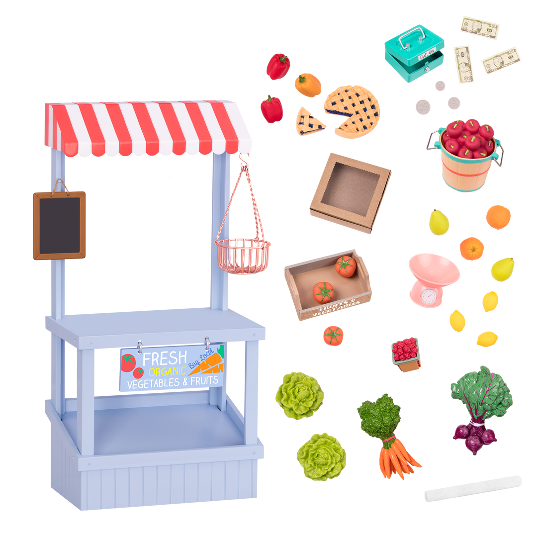 Farmers' Market Set with Everly and Rowan