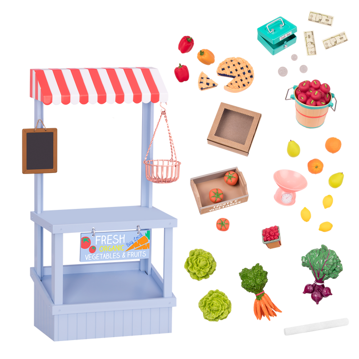 Farmers' Market Set with Everly and Rowan